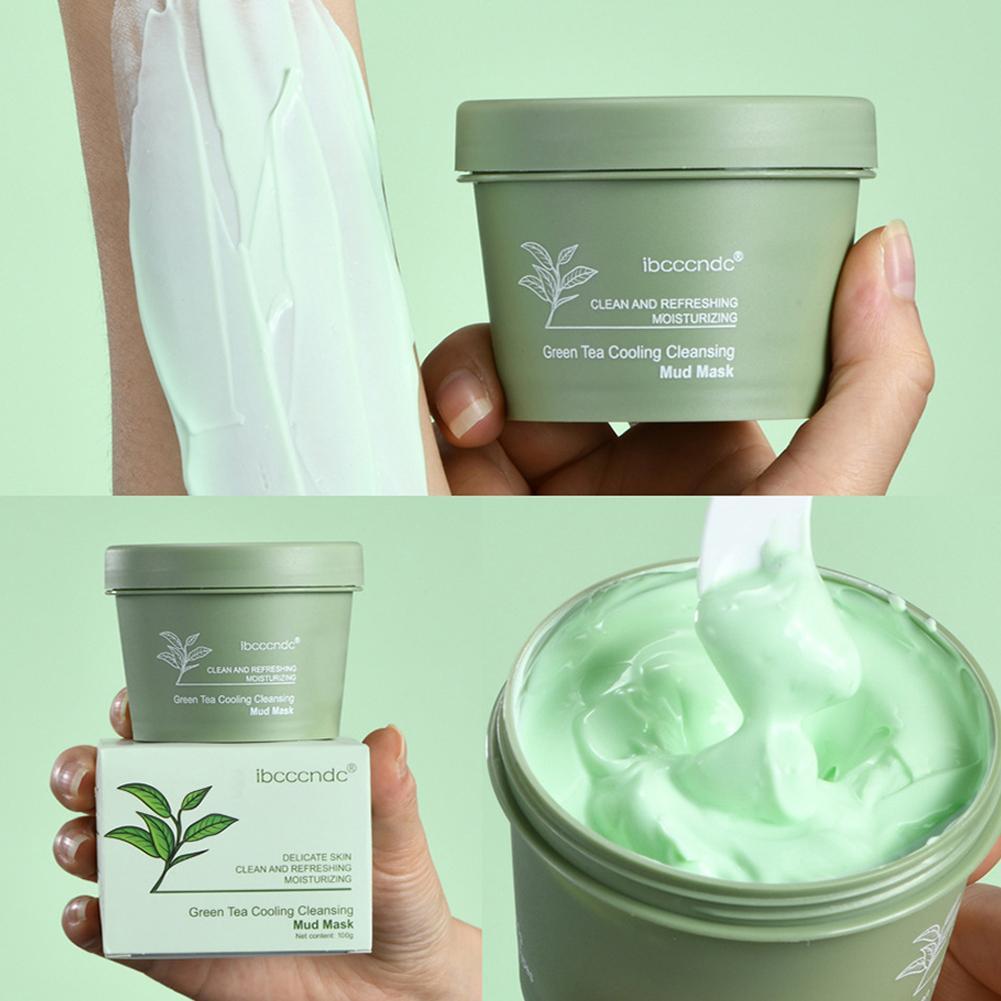 NEW Green Tea Mineral Mud Mask Deep Cleansing